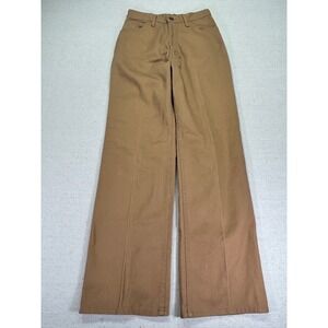Vintage Fish & Wildlife Women's 10 Khaki Uniform Pants High Rise Wide Outdoor